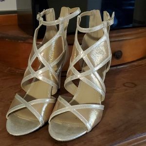 Silver & Gold High Heels!